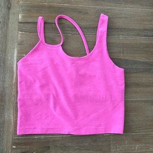 Beyond Yoga Shape Shifter Pink Hype top
